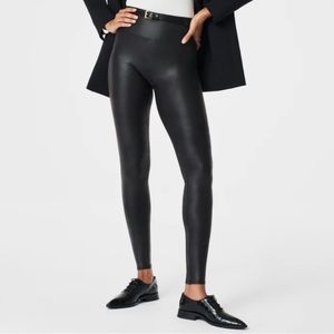 SPANX Faux Leather Leggings